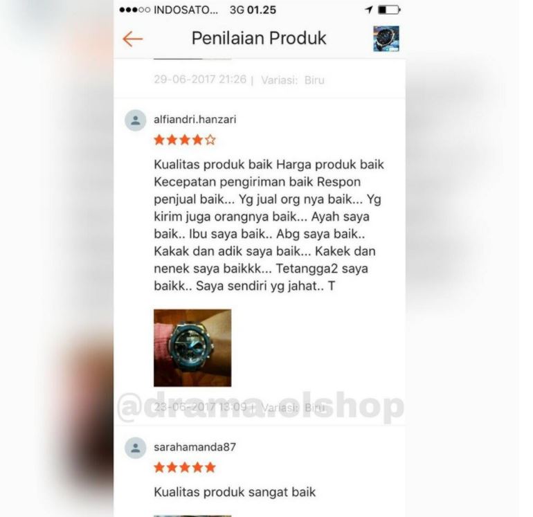 Kisah Belanja Online